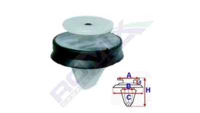 Clema fixare ornamente Aftermarket 1095128