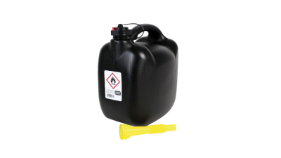 Canistra combustibil plastic Carpoint de 10 litri cu palnie de plastic