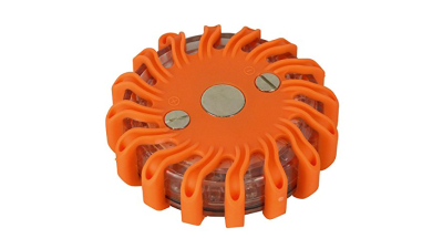 Lumina de urgenta cu 16 LED-uri , 360grade vizibilitate, 9 moduri flash, baza magnetica 