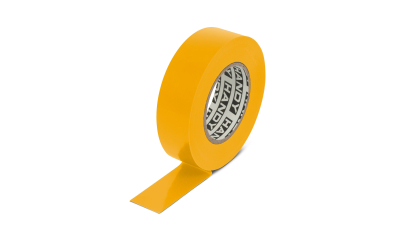 Banda izolatoare- 19 mm x 20 m - galben, 10 buc., 11097YE