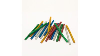 Baton termoadeziv - 7 mm - colorat, glitter, 1 buc., 11108C