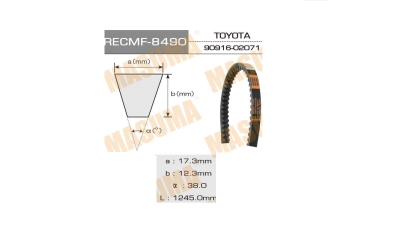 Curea 17.3X12.3X1245MM