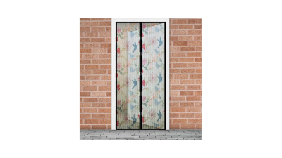 Perdea anti-tantari pentru usi cu inchidere magnetica, 100 x 210 cm - model „pasari”, 1 buc., 11398J