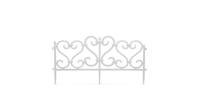 Gard pentru strat de flori / gazon, 1 buc., 11468A