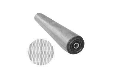 Plasa de tantari cu vanzare la metru, croibila, 120 cm x 30 m - gri, 1 buc., 11621GY