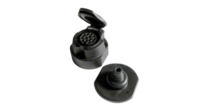 Priza remorca auto Carpoint 12V 13 pini plastic Tip Jager , 1 buc