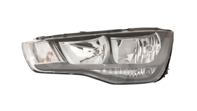 Far Audi A1 (8x), 04.2010-01.2015, fata, Stanga, H1+H7; electric; cu motor, ZKW