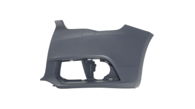 Parte laterala bara , colt lateral flaps fata stanga Audi A1 (8x), 04.2010-01.2015, cu gaura pentru spalator, primer, 8X0807065AGRU