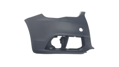 Parte laterala bara , colt lateral flaps fata dreapta Audi A1 (8x), 04.2010-01.2015, cu gaura pentru spalator, primer, 8X0807066AGRU