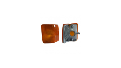 Lampa semnalizare fata Audi 80 B2 1979-1984, parta stanga, culoare galbena, 811953049A, 130319-E 