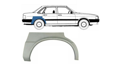 Segment reparatie aripa spate Audi 80 (B2) 8.1978-8.1988 Partea Dreapta, Spate, 4 Usi
