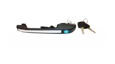 Maner usa exterior Audi 80 B2, 1978-1986, 100/200 C2 1977-1983, cu cheie , cu 1 butuc yala, 813837205C, Stanga