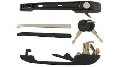 Maner usa exterior Audi 80 B2, 1978-1986, 100/200 C2 1977-1983, , cu cheie , cu 1 butuc yala, 813837206C, Dreapta