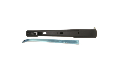 Maner usa exterior Audi 80, 1978-1986, 90/Coupe B2 1984-1987, negru/crom, 813.839.205B, Stanga