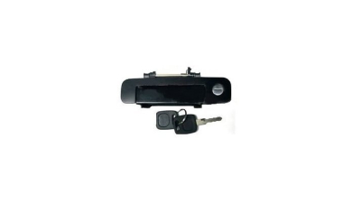 Maner usa exterior Audi 80 B3/B4 1986-1996, Audi 100 C3/C4 1988-1994, cu cheie, cu 1 butuc yala, 893.837.207/443.893.207B, usa fata partea Stanga