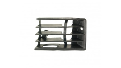 Grila bara fata Audi 100 (C4)+Avant, 12.1990-5.1994, Dreapta, 4A0853684F, 131627-4 cu locas pentru proiectoare