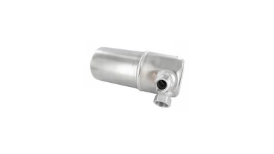 Filtru uscator aer conditionat Audi 100 C3 10.1984-11.1990, tip gaz R12 , cu AC, intrare thread UNF 1"1/16, iesire thread UNF 1"1/16, 4A0820191C; 4A0820191E