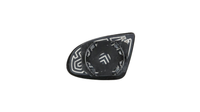 Geam oglinda Audi A2 (8Z) 01.2000-12.2005 partea stanga Best Auto Vest Crom Asferica Cu incalzire
