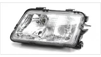Far Audi A3 (8l), 01.96-12.99, manual/electric , tip bec H1+H7 , fara motoras , omologare ECE, 8L0941029, Stanga