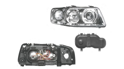 Far Audi A3 (8l), 01.2000-04.2003, fata, Dreapta, H1+H7+PY21W+W5W; manual/electric; fara motoras, DEPO
