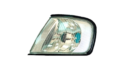 Lampa semnalizare fata Audi A3 (8L) 01.1996-12.1999, partea Stanga, alba, fara suport becuri, TYC