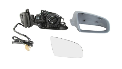 Oglinda exterioara Audi A3 01.2000-04.2003 Modele cu 3Usi  partea dreapta View Max Convexa Carcasa pregatita de