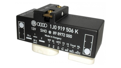 Releu ventilator racire VW Polo (6N/6N2/6KV), 1999-2001, motor diesel, benzina, cu AC, Audi TT, 1998-2006, motor 1.8 T, benzina, cu AC, OEM, 