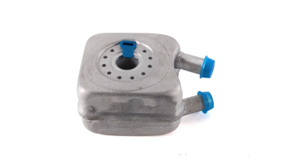 Radiator racire ulei motor, termoflot VW Golf IV, 06.1999-10.2003, motor 1.8, 92 kw; 1.8 T, 110/103 kw, 2.0, 85 kw, benzina, 1.9 TDI, 74 kw, diesel, 90x90x54 mm, garnituri incluse, din aluminiu