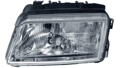 Far Audi A4 (B5), 11.1994-12.1998, partea Stanga, Tip=Valeo; H4+T4W; manual/electric; fara motor, DEPO