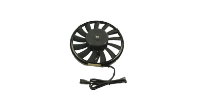 GMV radiator electroventilator Audi A8 (4d/D2), 1994-2003, Allroad, 2000-2006, 2,7 V6 ; 2,5 Tdi V6 ; 3,7 V8 ; 4,2 V8 32v ; Benzina/Diesel, Automat, Cu/fara AC, 200W, 280mm, 2 pini, tip Gate, Aftermarket