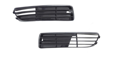 Grila bara fata Audi A4 B5 1994-1998, Stanga, culoare negru 8D0807345B01C