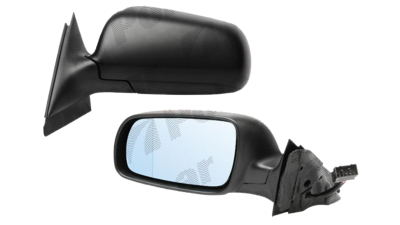 Oglinda exterioara Audi A4 (B5) 1994-2001 partea dreapta Best Auto Vest Albastra Convexa Carcasa pregatita, Model Mare , electrica incalzita