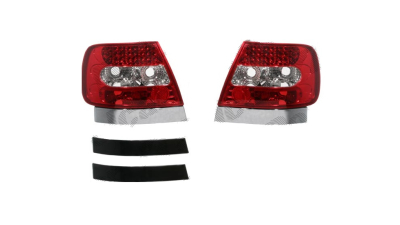 Set stopuri tuning AUDI A4 (B5), 11.1994-09.2001, model SEDAN, Taiwan, partea stanga+dreapta, LED; transparent;