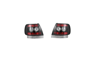 Set stopuri tuning AUDI A4 (B5), 11.1994-09.2001, model SEDAN, Taiwan, partea stanga+dreapta, negru, transparent;