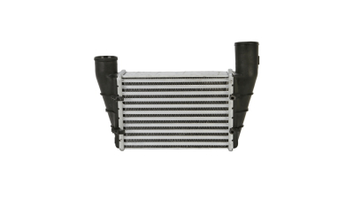 Intercooler VW Passat (B5), 10.1996-09.2000, motor 1.8 T, 1.9 TDI, diesel, aluminiu brazat/plastic, 240x175x62 mm, alezaj senzor 18mm; cu fisa, 