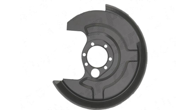 Protectie stropire disc frana Audi A4 (B5), 11.1994-09.2001, Spate, Dreapta, metal , tractiune fata