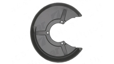 Protectie stropire disc frana Audi A4 (B5), 11.1994-09.2001, Spate, Stanga, metal , tractiune 4 roti, QUATTRO