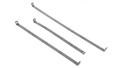 Set suport fixare Rezervor combustibil Audi A4 (B5), 11.1994-12.1998, spate, metal