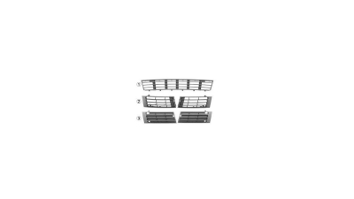 Grila bara fata Audi A4 B5 1999-2001, partea stanga, culoare Negru, 8D0807345AA