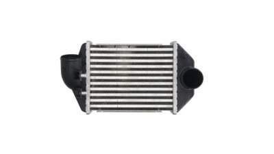 Intercooler SRL, AUDI A4 (B5), 10.1997-09.2001; A6 (C5), 02.1999-2004 motor 2.7 T; 2.7 V6 T, aluminiu/ plastic brazat, 215x172x64 mm, 