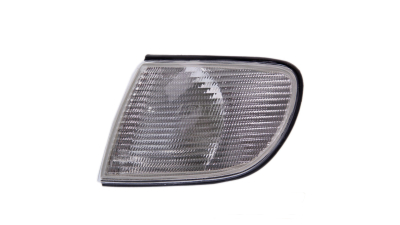 Lampa semnalizare fata Audi A6 (C4) 07.1994-10.1997, Stanga, alba, fara suport becuri, TYC, 4A0953049D, 