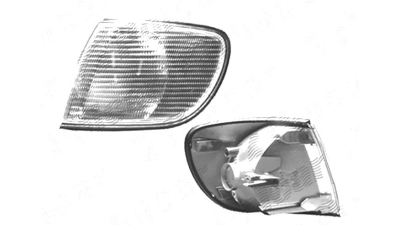 Lampa semnalizare fata Audi A6 (C4), 07.1994-10.1997, fata, Stanga, PY21W; alb; cu suport becuri, TYC