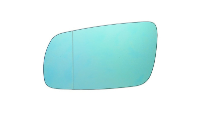 Geam oglinda Audi A3 (8L)1999-2003, A4 B5 1999-09.2001, A6 (C5) 1999-2005, A8 1999-2002- , partea stanga fixare banda adeziva Best Auto Vest Crom Asferica