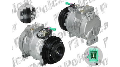 Compresor aer conditionat Audi A4 (B5), 1994-2000, motorizare 2.5 TDI, diesel, rola curea 119 mm, 4 caneluri, de tip Denso: 7SBU16C