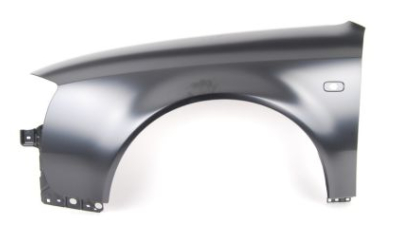 Aripa fata Audi A6 (C5), 05.1997-05.2001, partea Stanga, cu gaura pentru semnalizare, 4B0821105A, 132701-J galvanizata