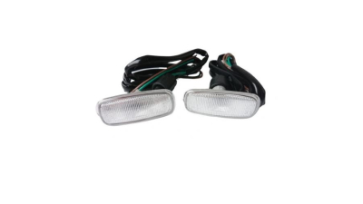 Lampa semnalizare aripa AUDI A2 (8Z), 01.2000-12.2005; A3 (8L), 01.1996-2003; A4 (B5/B6), 01.1999-2004; A6 (C5), 05.1997-2005; A8 (D2), 1999-12.2002; TT (8N), 10.1998-05.2006, DEPO, fata, partea stanga=dreapta, W5W; alb; fara soclu bec;