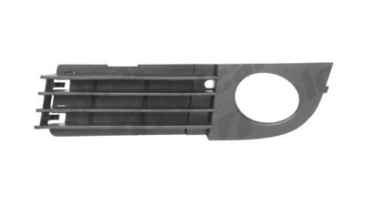 Grila bara fata Audi A6 (C5), 06.2001-01.2005, Dreapta, 13272716 cu locas pentru proiectoare, Partial inchis