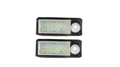 Set lampa numar AUDI A6 (C5), 05.1997-01.2005 model COMBI, EU, partea stanga=dreapta, LED; tuning;