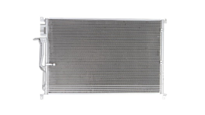 Condensator climatizare Audi A8 (D3), 05.2005-07.2010, motor 3.0 V6, 162 kw; 3.2 V6, 191 kw benzina, cv A/CVT, full aluminiu brazat, 766 (720)x494 (471)x16 mm, fara filtru uscator ; cu radiator de ulei integrat