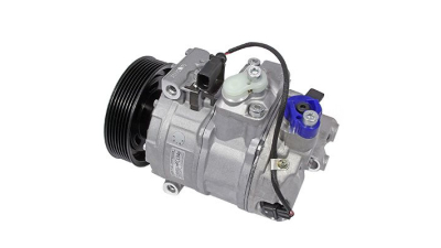 Compresor aer conditionat Audi A8 (D3), 10.2002-05.2006, motorizare 4.2 V8, benzina, rola curea 115 mm, 7 caneluri, de tip Denso: 7SEU16C